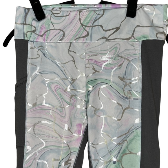 Cx J silver swirl leggings - Picture 2 of 7
